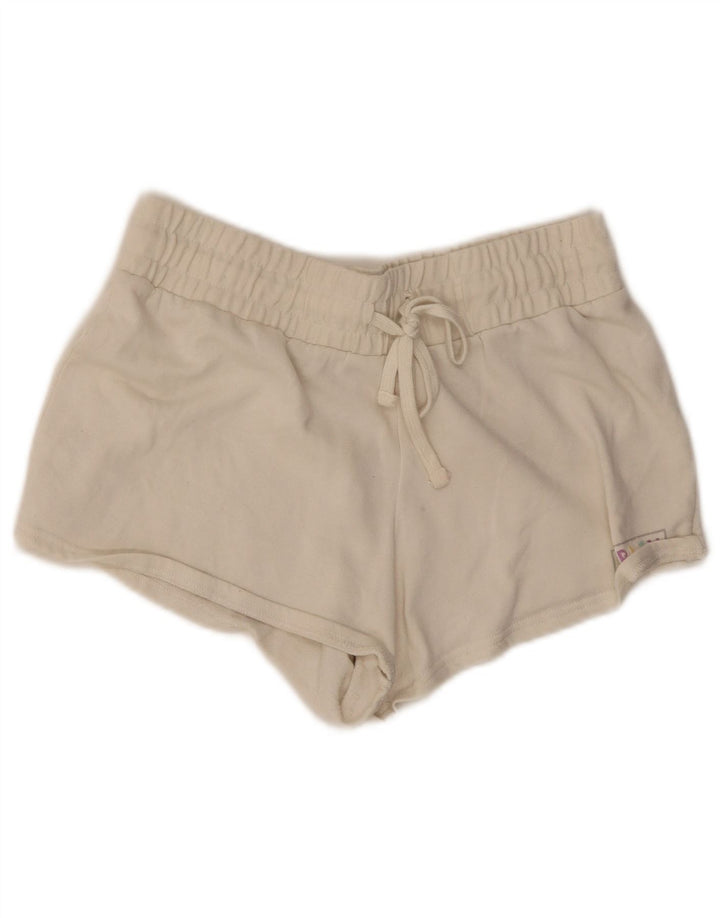 Pantaloncini sportivi Hurley da donna UK 14 medio bianco