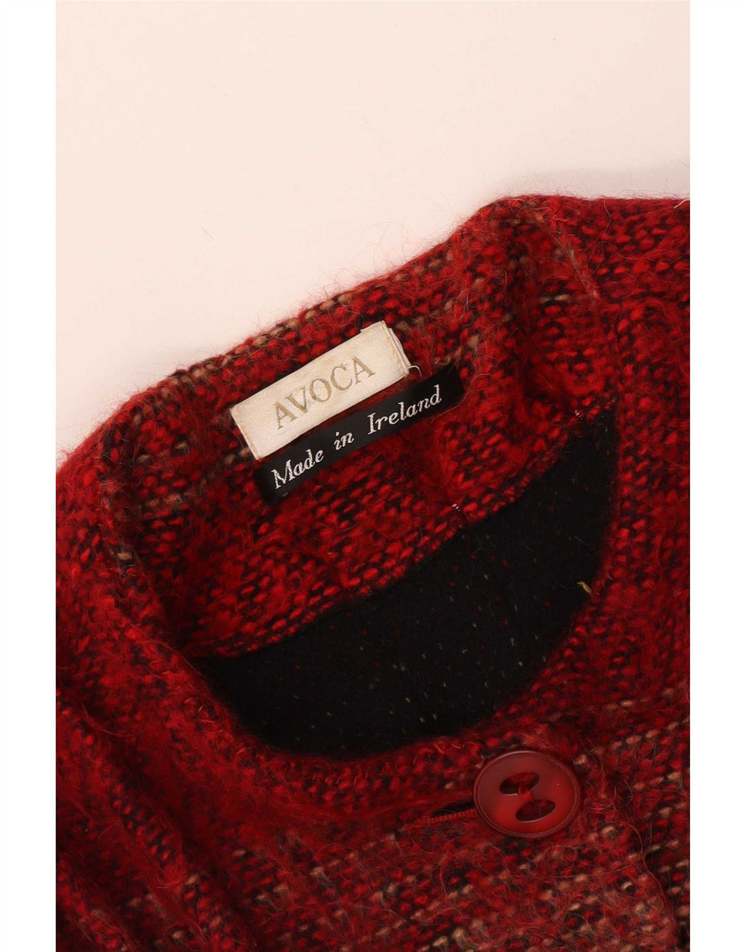 Soprabito da donna Avoca UK 4 XS acrilico a strisce rosse