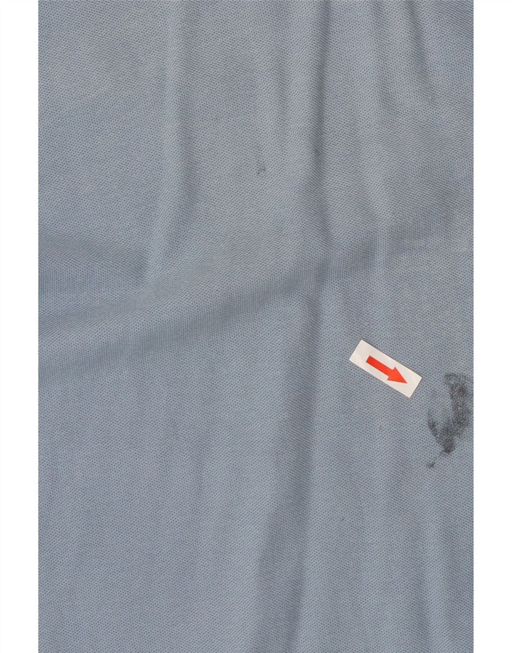 Polo da uomo Fila Large in cotone blu