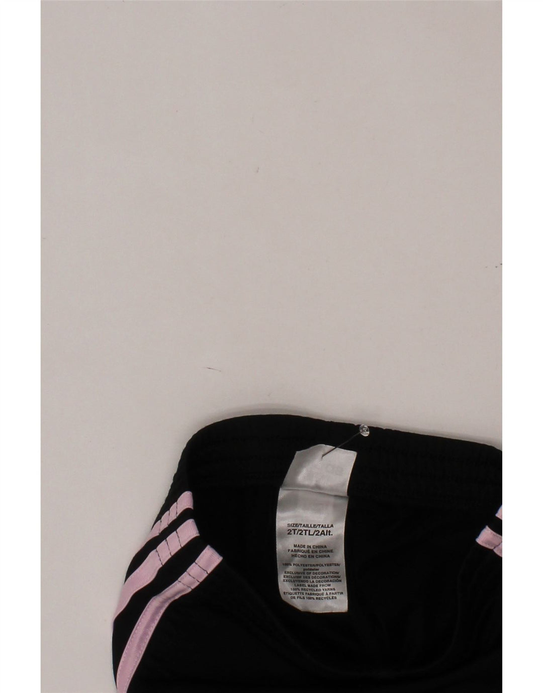 Pantaloni tuta ADIDAS neonata 18-24 mesi poliestere nero