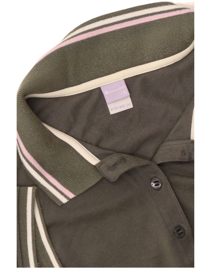 Polo da donna Heritage Fit CHAMPION UK 18 XL Verde