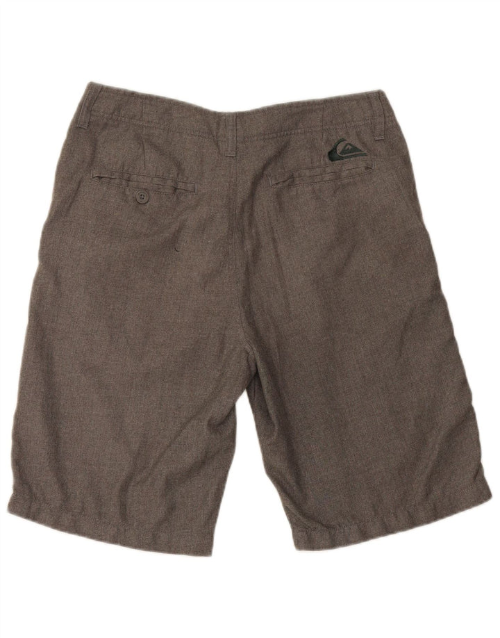 Pantaloncini chino da uomo Quiksilver W33 poliestere grigio medio