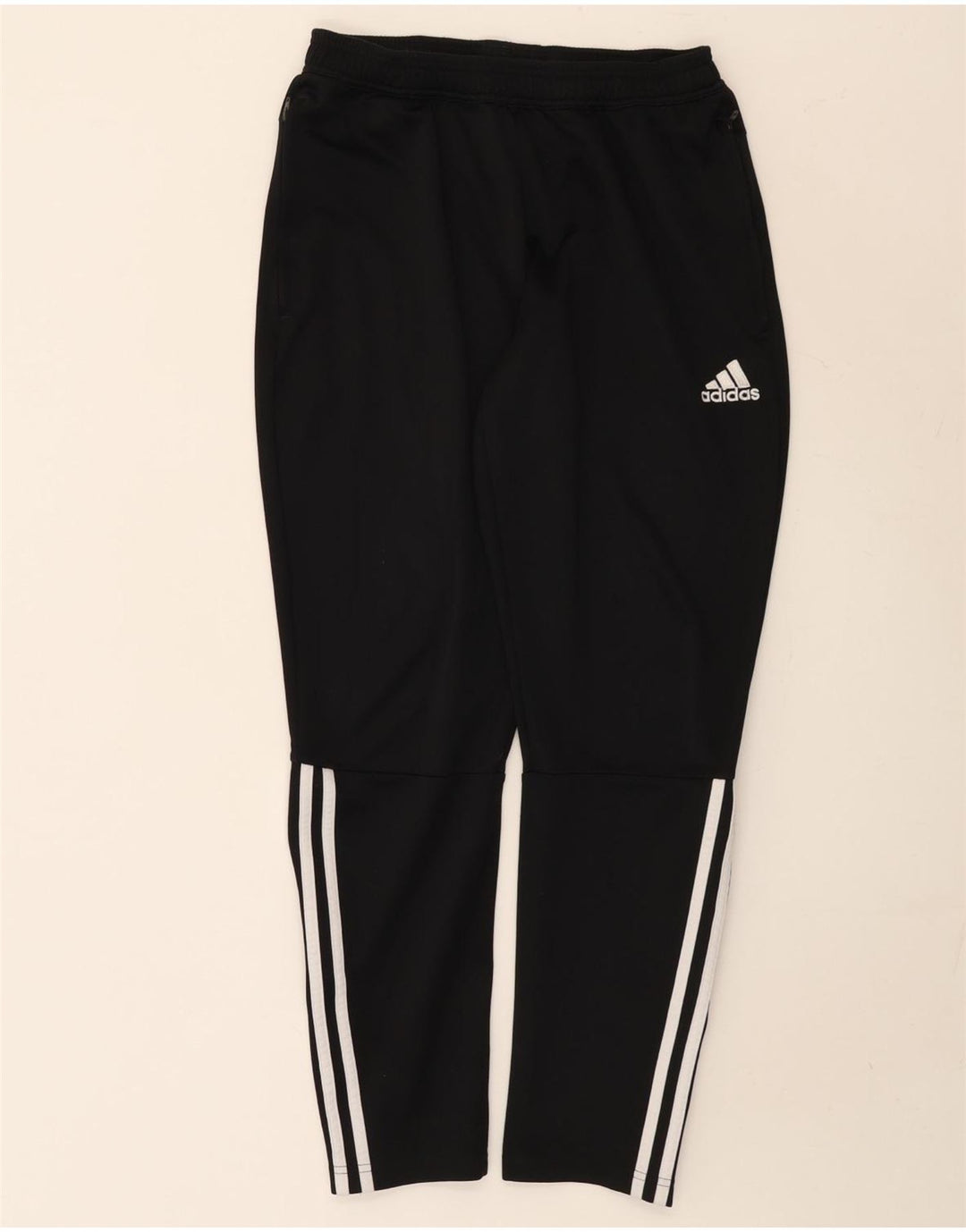 Pantaloni da tuta da uomo ADIDAS grandi neri in poliestere