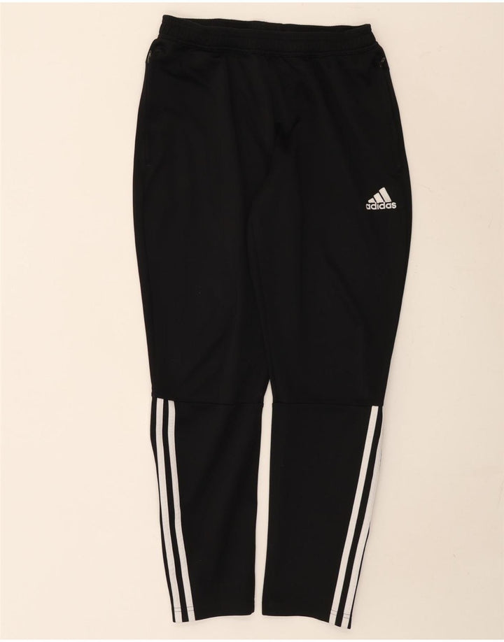 Pantaloni da tuta da uomo ADIDAS grandi neri in poliestere