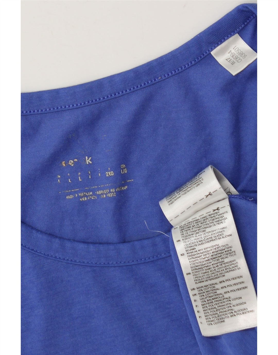 Canotta grafica da uomo ADIDAS grande blu in poliestere