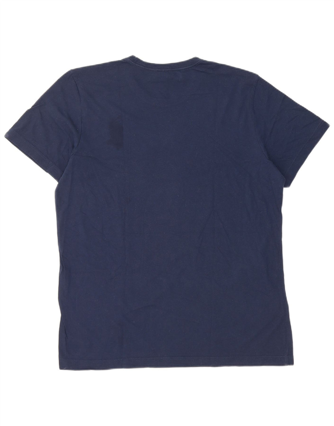 T-shirt grafica da uomo Adidas Top grande blu navy