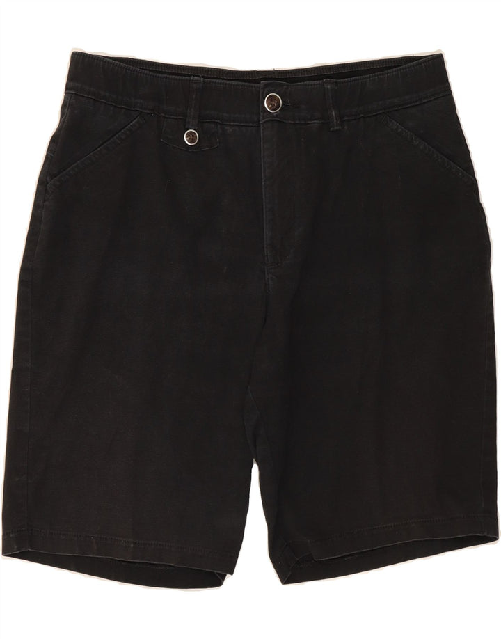 LEE Womens Casual Shorts US 12 Large W32 Black Cotton Vintage Lee and Second-Hand Lee from Messina Hembry 
