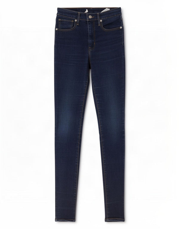 Jeans super skinny da donna Levi's W27 L30 cotone blu navy