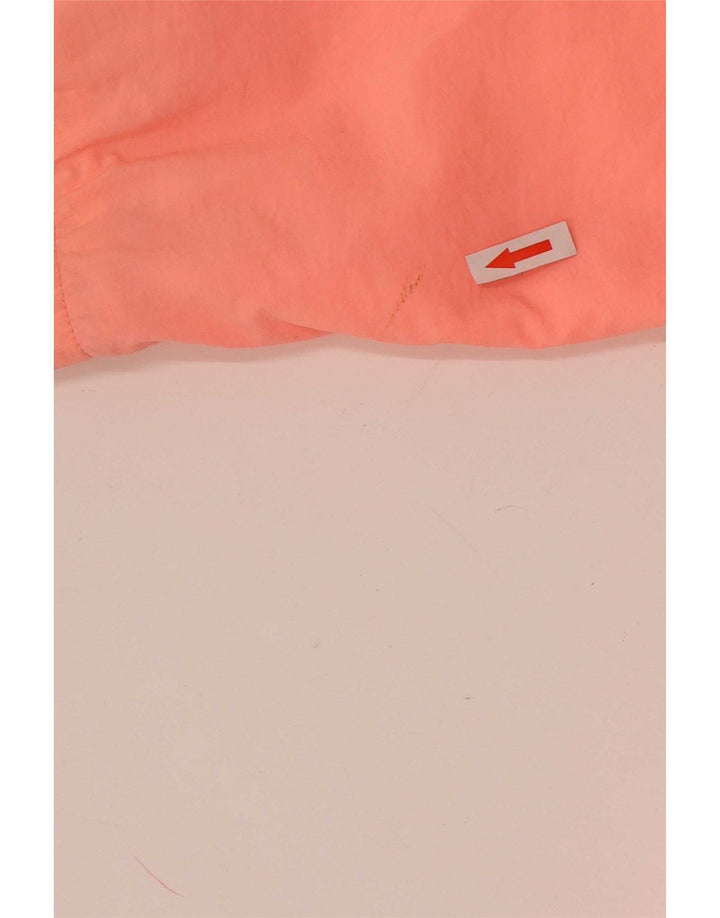 Giacca antipioggia con cappuccio grafica oversize da donna Diadora UK 14 Rosa medio