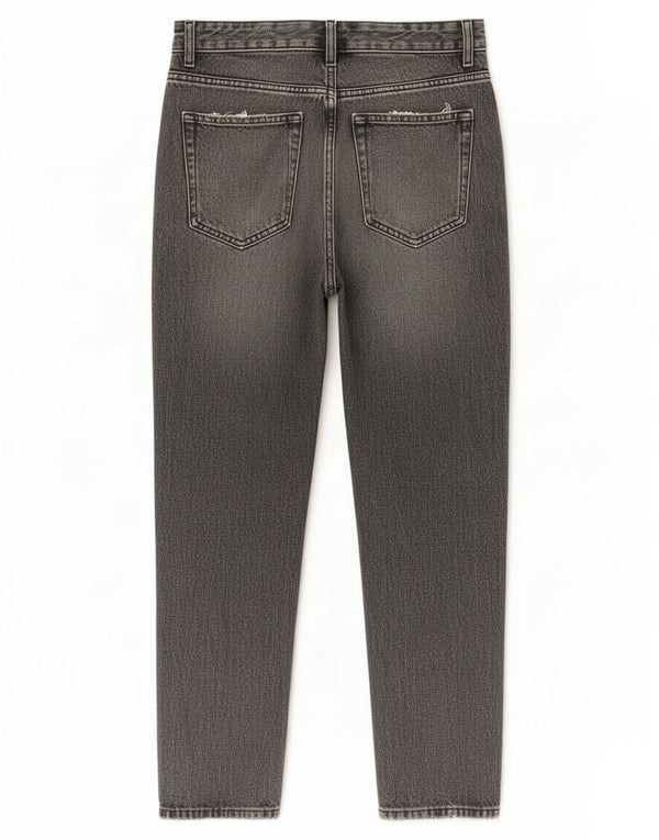 Jeans Zara da uomo affusolati corti EU 40 medio W31 L26 grigio