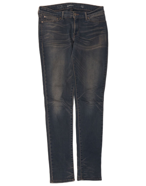 Jeans skinny Levi's Demi Curve a vita media da donna W29 L32 Blu