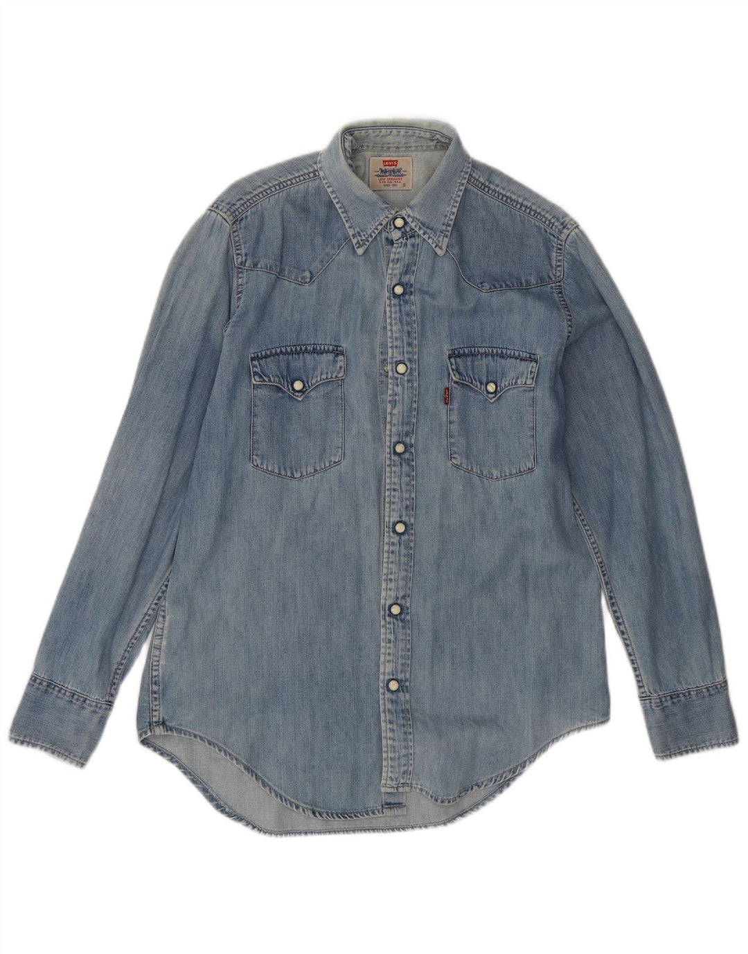 Camicia di jeans da uomo Levi's piccola in cotone blu