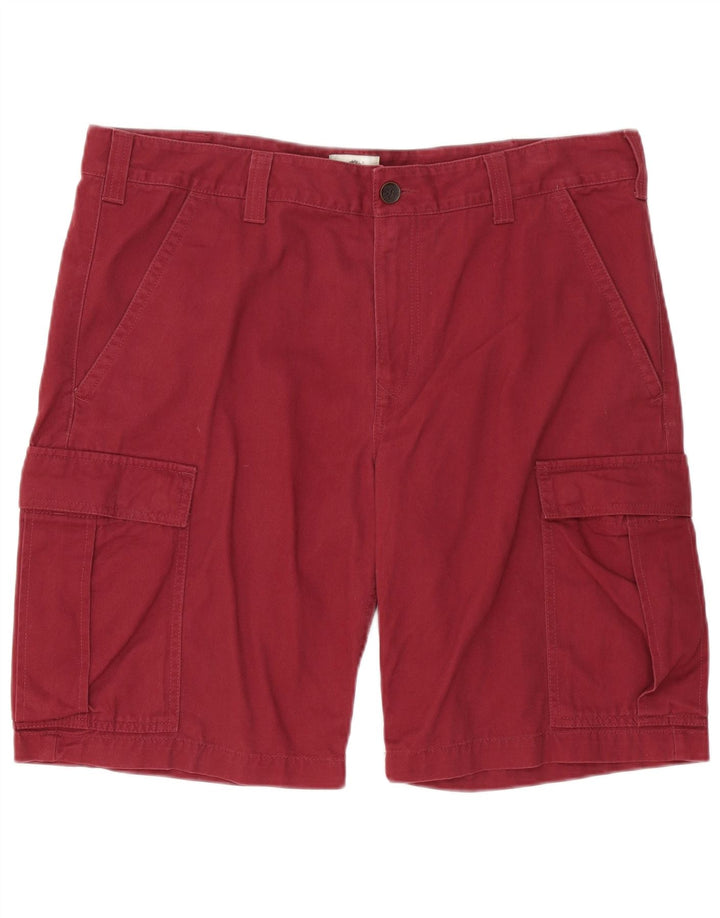 Pantaloncini cargo da uomo Timberland W38 XL Bordeaux