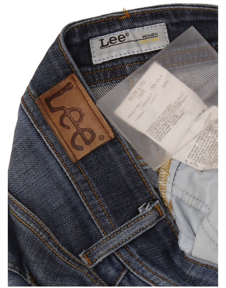 Jeans Lee Bootcut Cade da donna W28 L29 cotone blu