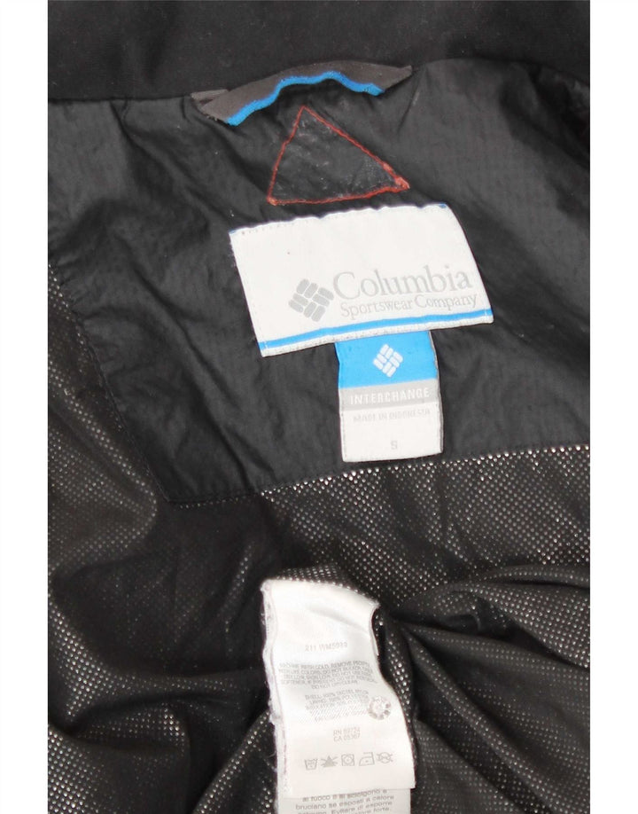 Giacca imbottita Columbia Interchange Liner da uomo UK 36 piccola poliestere nero