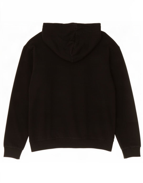 Felpa con cappuccio da uomo Adidas Medium in cotone nero