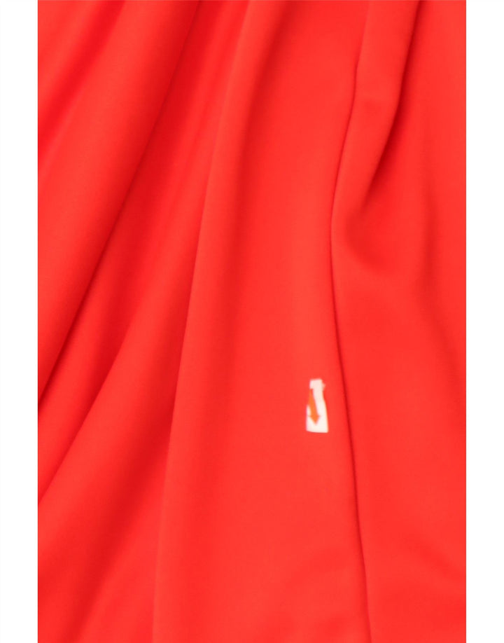 PUMA Mens Zip Neck Pullover Tracksuit Top XL Red Colourblock Vintage Puma and Second-Hand Puma from Messina Hembry 