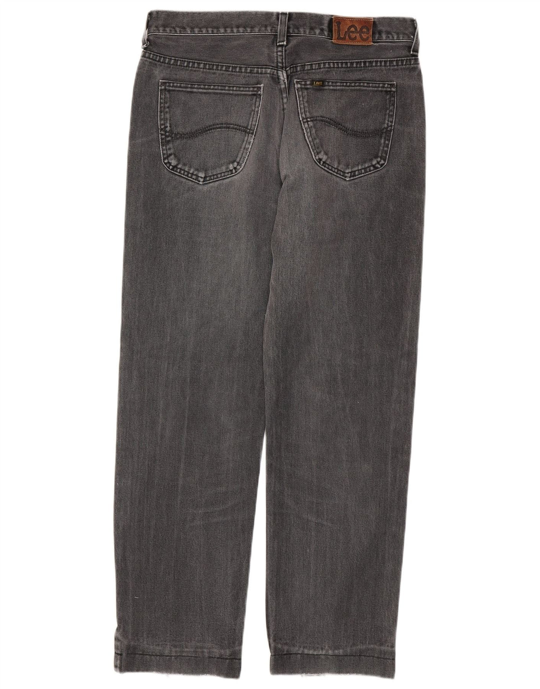 Jeans dritti Chicago da uomo LEE W33 L29 cotone grigio
