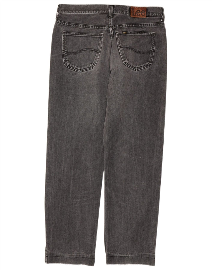 Jeans dritti Chicago da uomo LEE W33 L29 cotone grigio