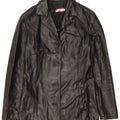 Giacca in pelle da donna ECLIPSE UK 10 piccola nera