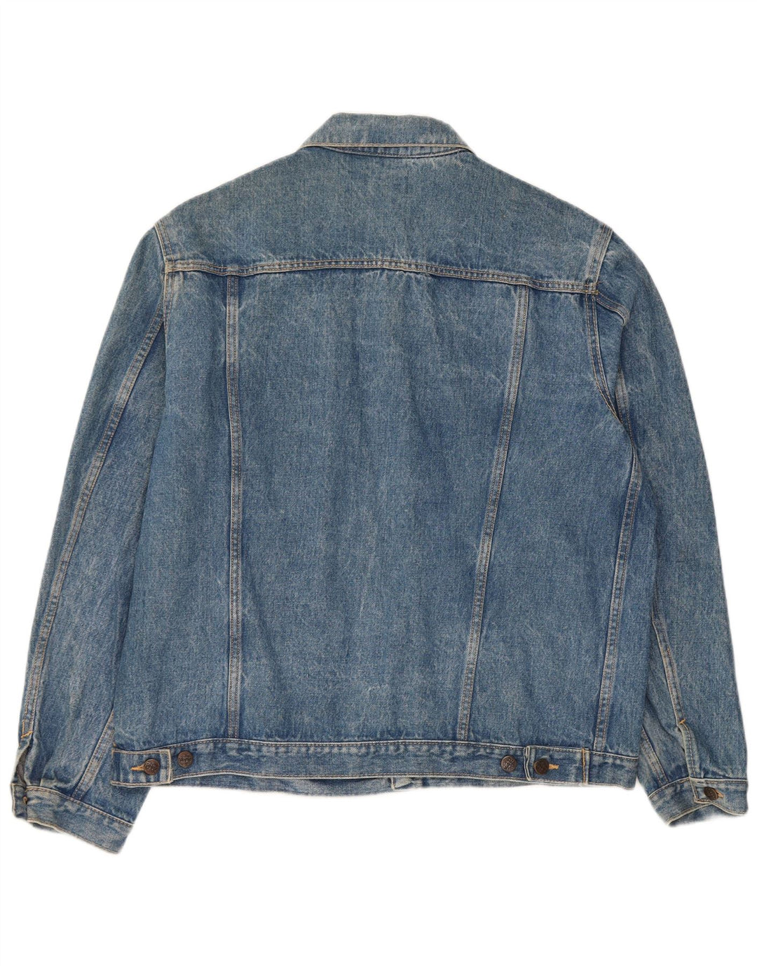 Giacca in denim da uomo Ritt UK 40 grande cotone blu