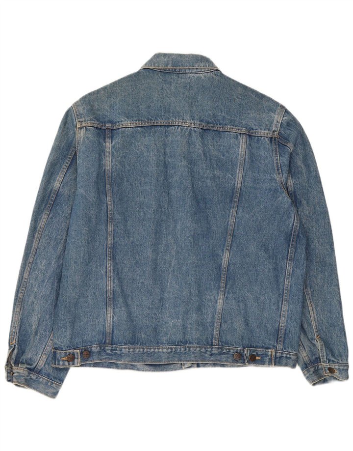Giacca in denim da uomo Ritt UK 40 grande cotone blu