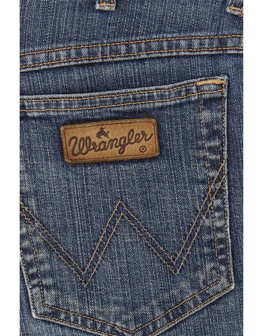 Jeans dritti da uomo Wrangler W32 L30 Blu