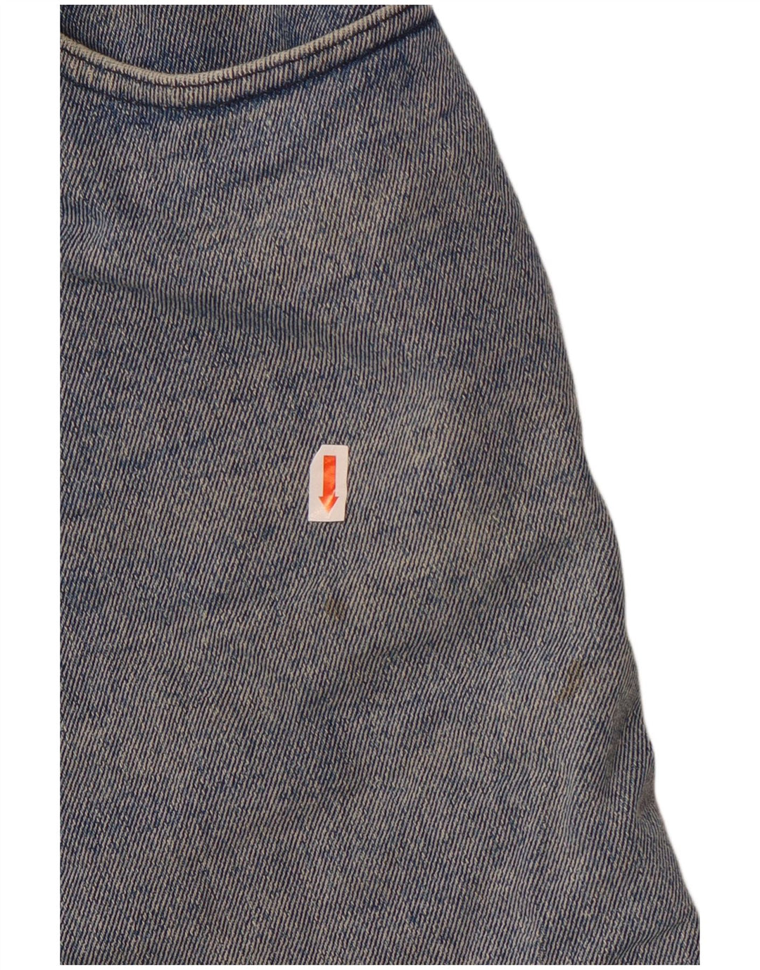 Mini gonna di jeans da donna Quarry W31 in cotone blu medio
