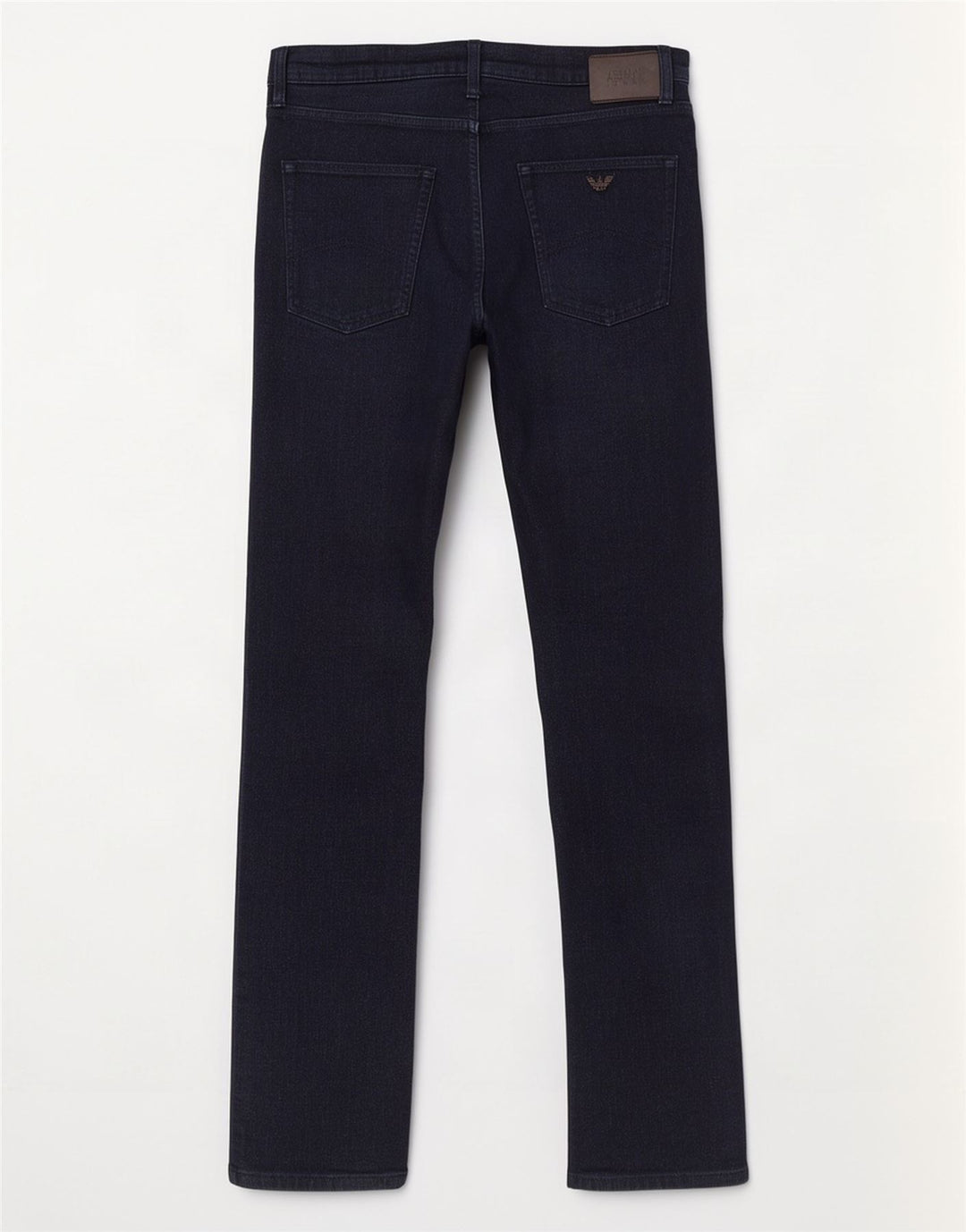 Jeans dritti da uomo Armani W34 L32 in cotone blu navy