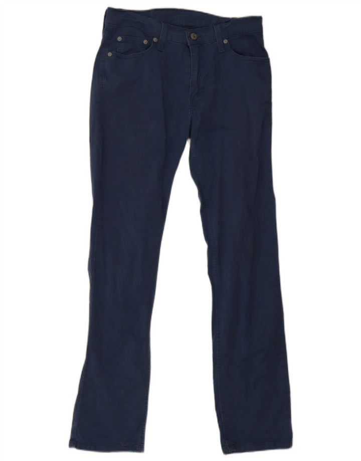 Levi's Uomo 511 Pantaloni Casual Slim W30 L32 Cotone Blu