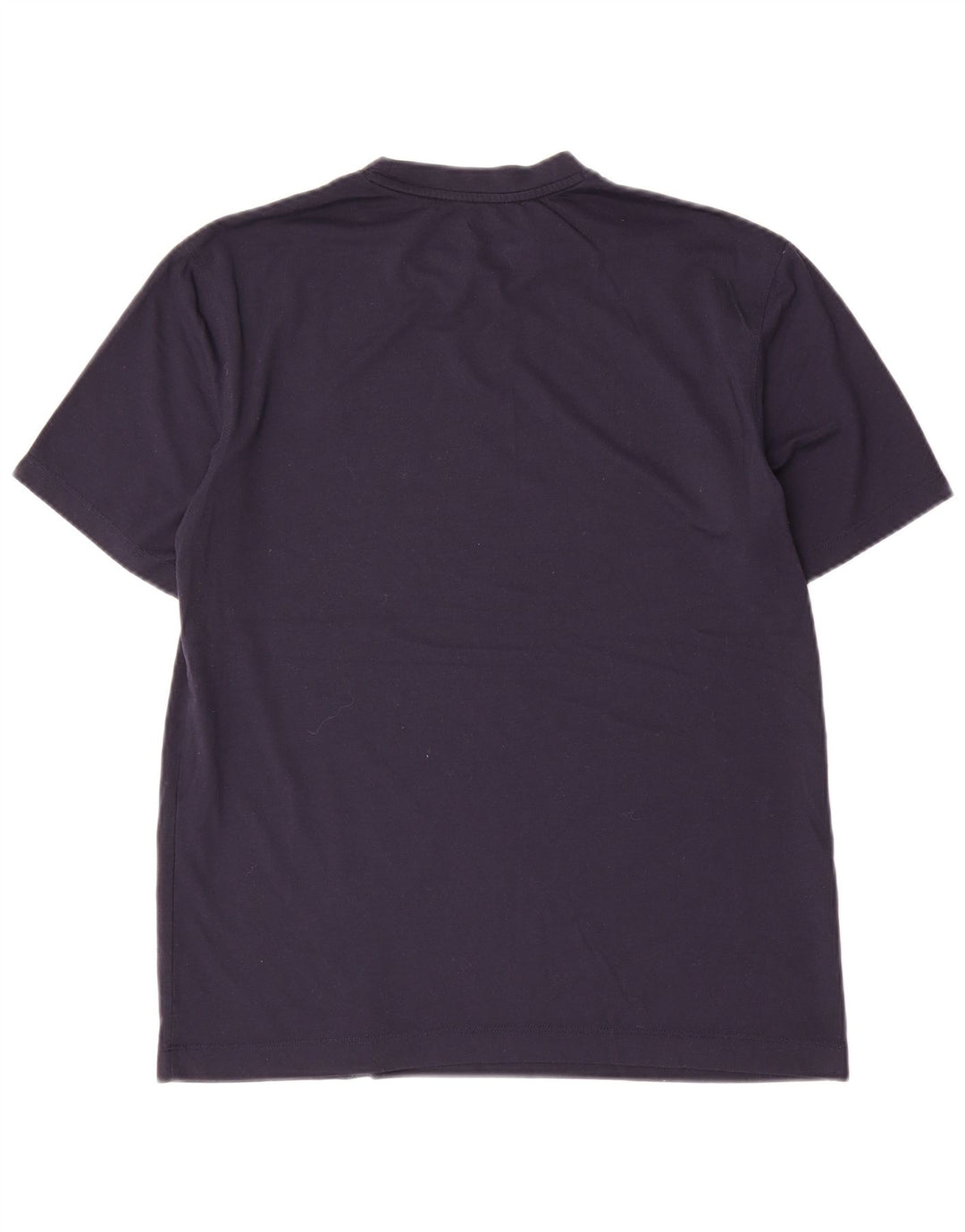T-shirt da uomo CHAMPION Top piccola in cotone blu navy
