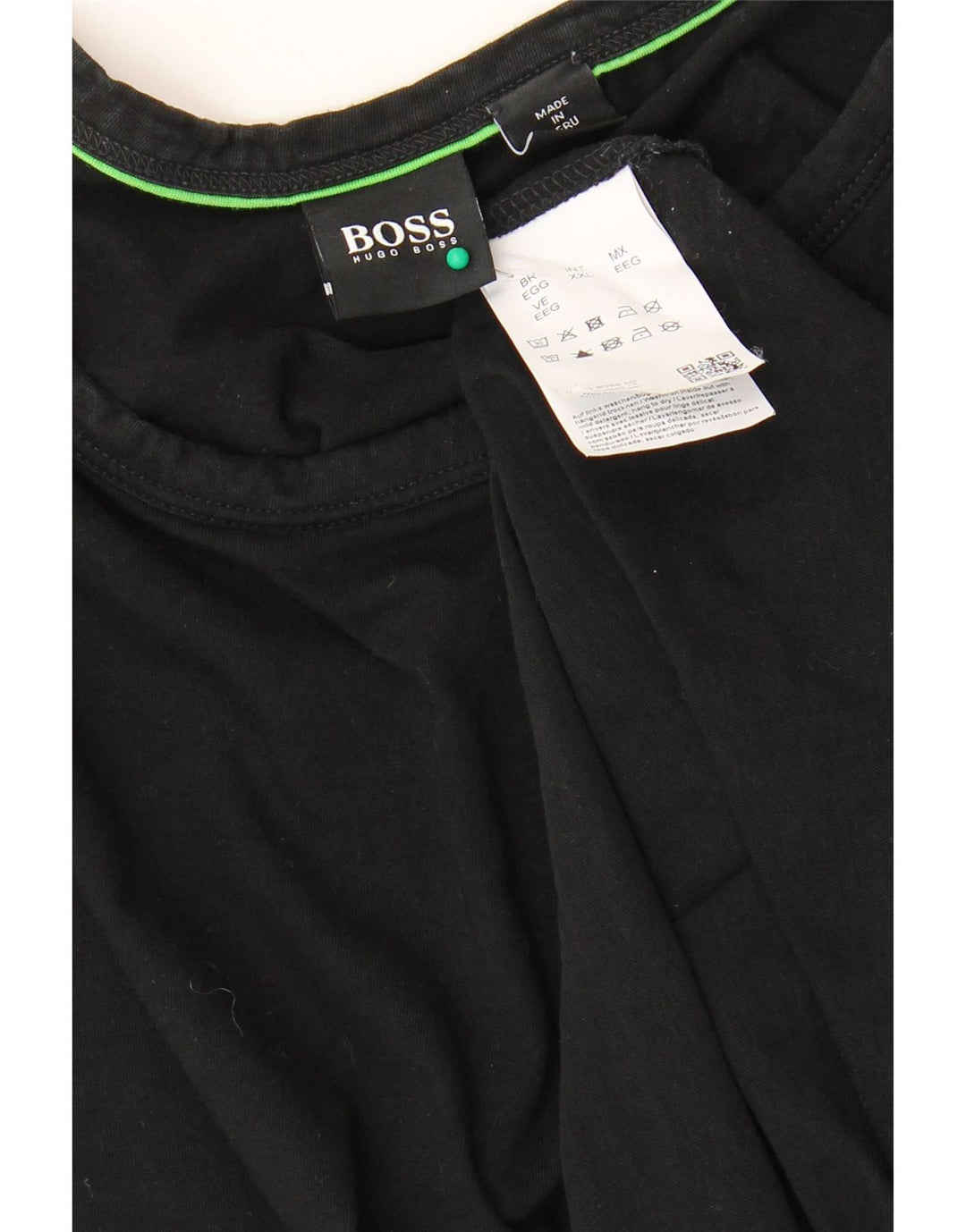 T-shirt da uomo Hugo Boss Top 2XL cotone nero