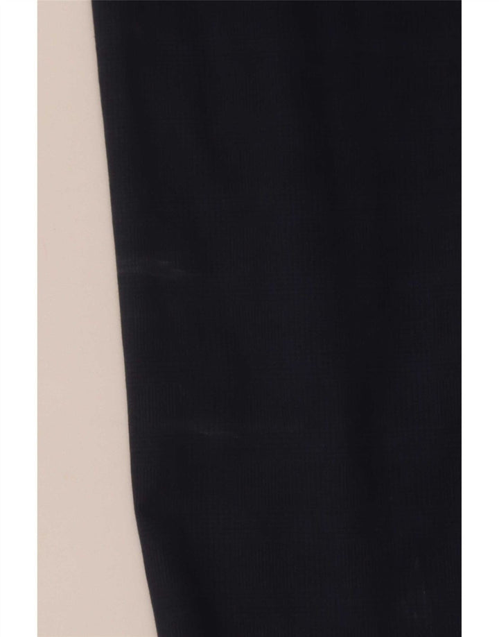 Pantaloni chino slim da uomo Fay W38 L30 blu navy a quadri