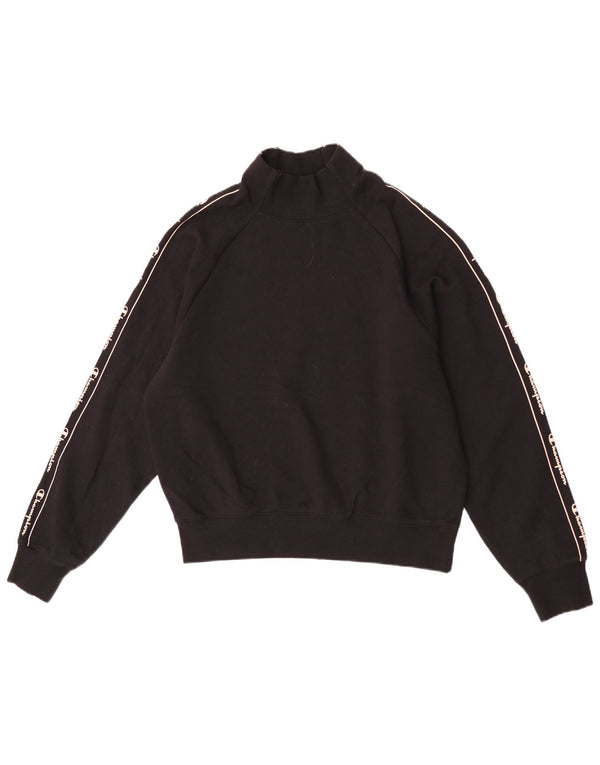 Felpa grafica da donna Champion Jumper UK 18 XL cotone nero