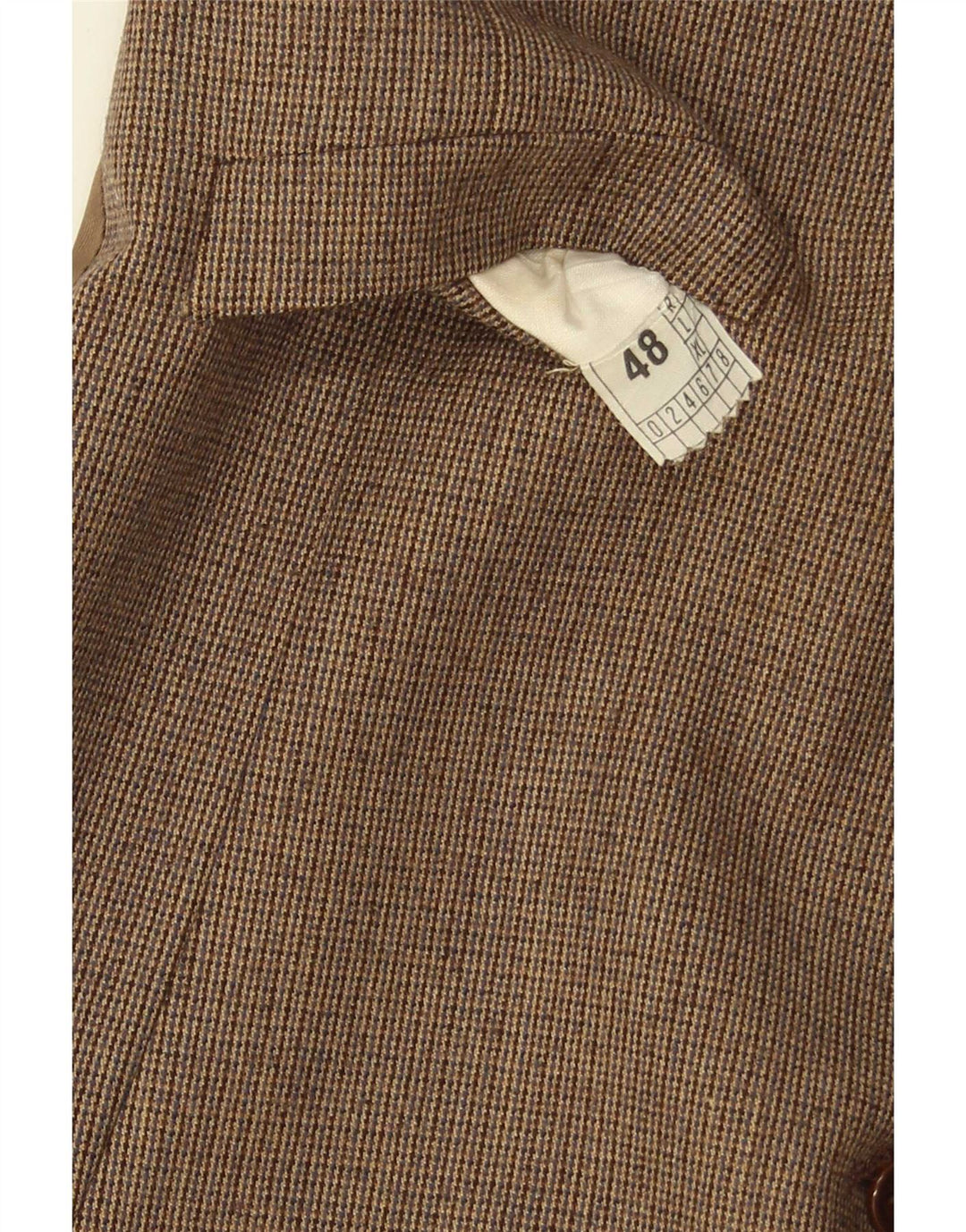 Gilet Vintage da Uomo IT 48 Piccolo Marrone