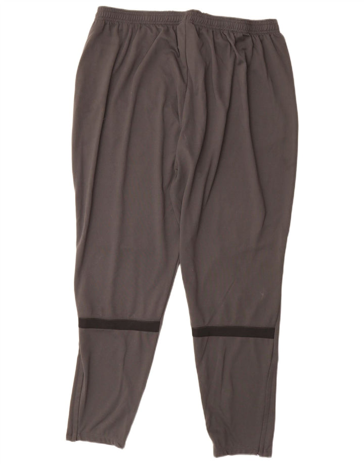 Pantaloni da tuta Nike Dri Fit da uomo XL in poliestere color block grigio