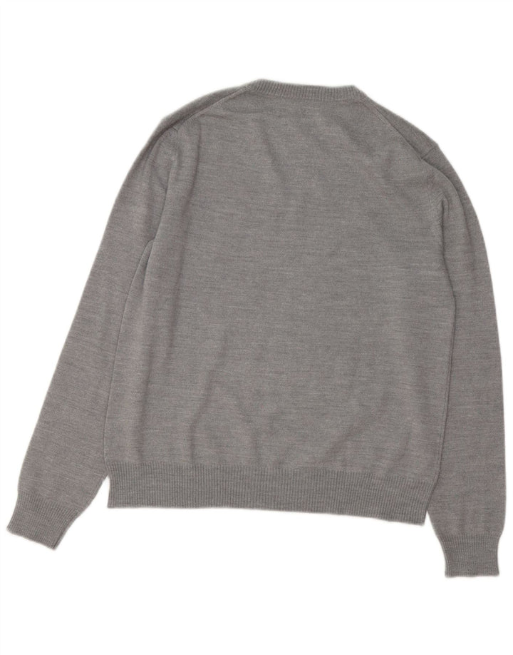 Maglione maglione girocollo da uomo Marlboro Classics Grigio medio
