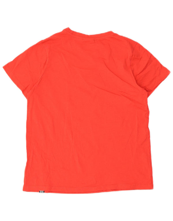 T-shirt grafica da donna Ellesse Top UK 10 piccola rossa in cotone