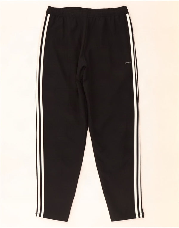 Pantaloni da tuta Adidas Climalite da uomo grandi in poliestere nero