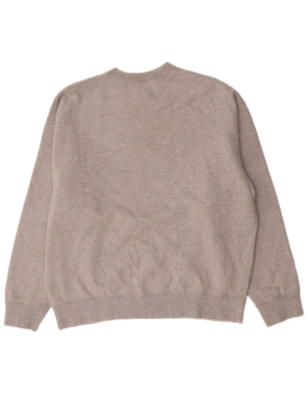 Nike Mens Sweatshirt Jumper Large Grey Cotton
