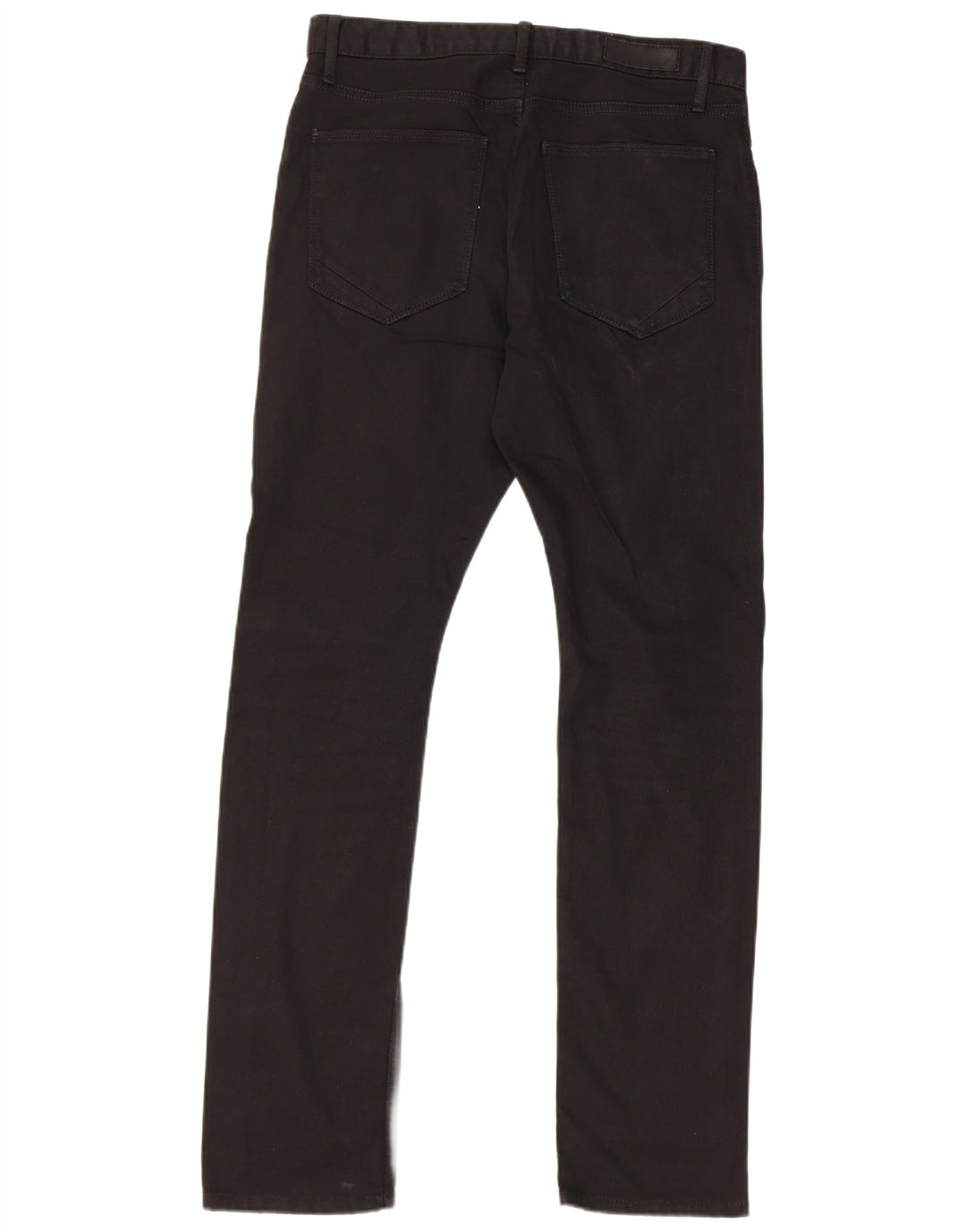 Jeans slim autografati da uomo Marks & Spencer W32 L33 cotone nero
