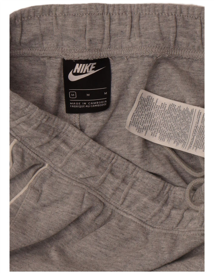 Pantaloni da tuta da uomo Nike Joggers in cotone chiazzato grigio medio