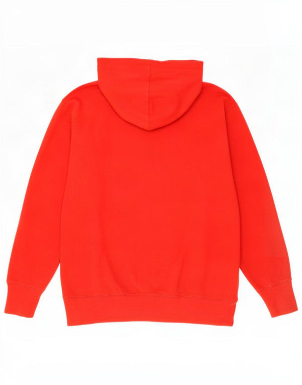 Polo Ralph Lauren Maglione con cappuccio e zip per ragazzi 13-14 anni XL Rosso Cotone