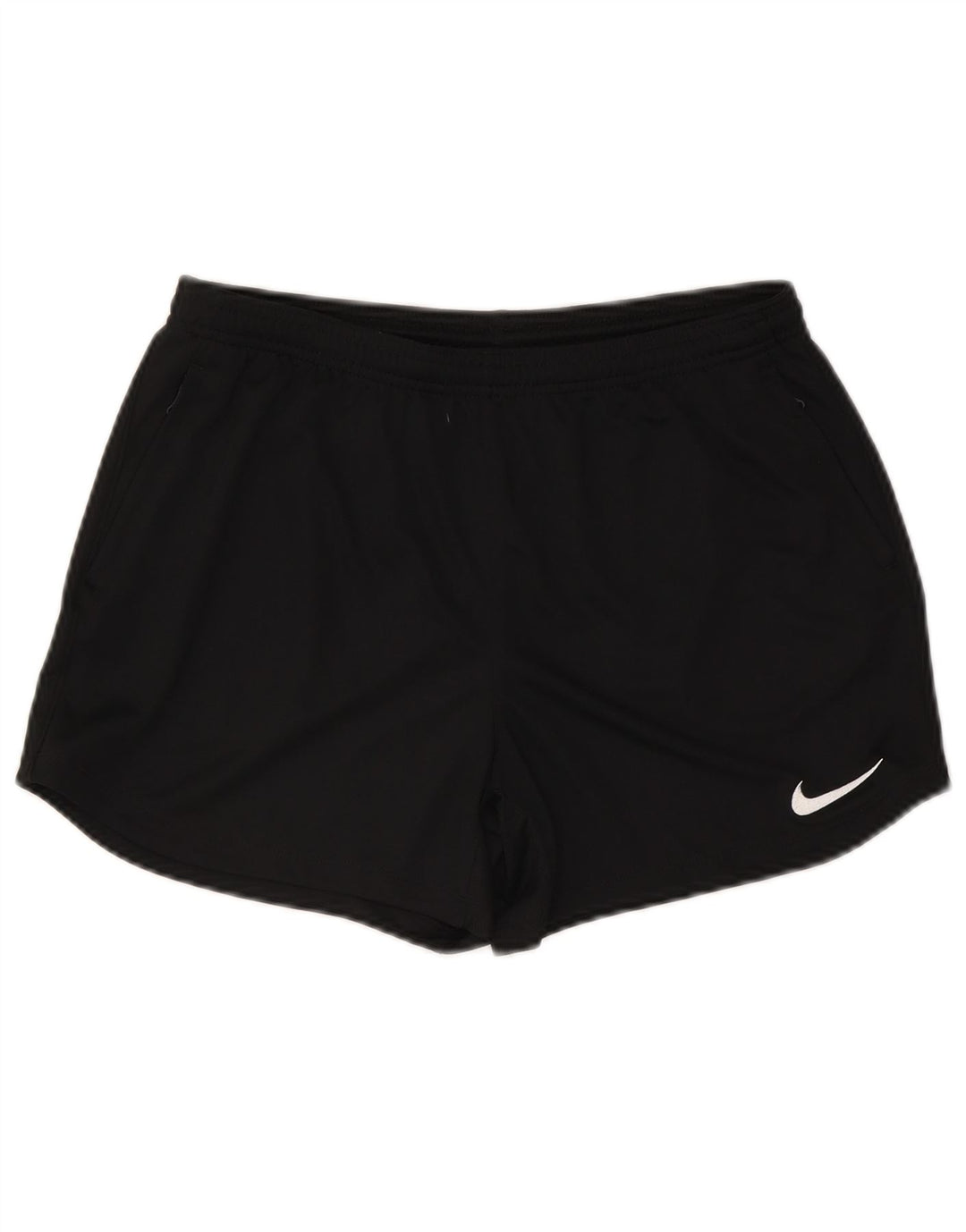 Pantaloncini sportivi Nike da donna Dri Fit UK 12 medio nero poliestere