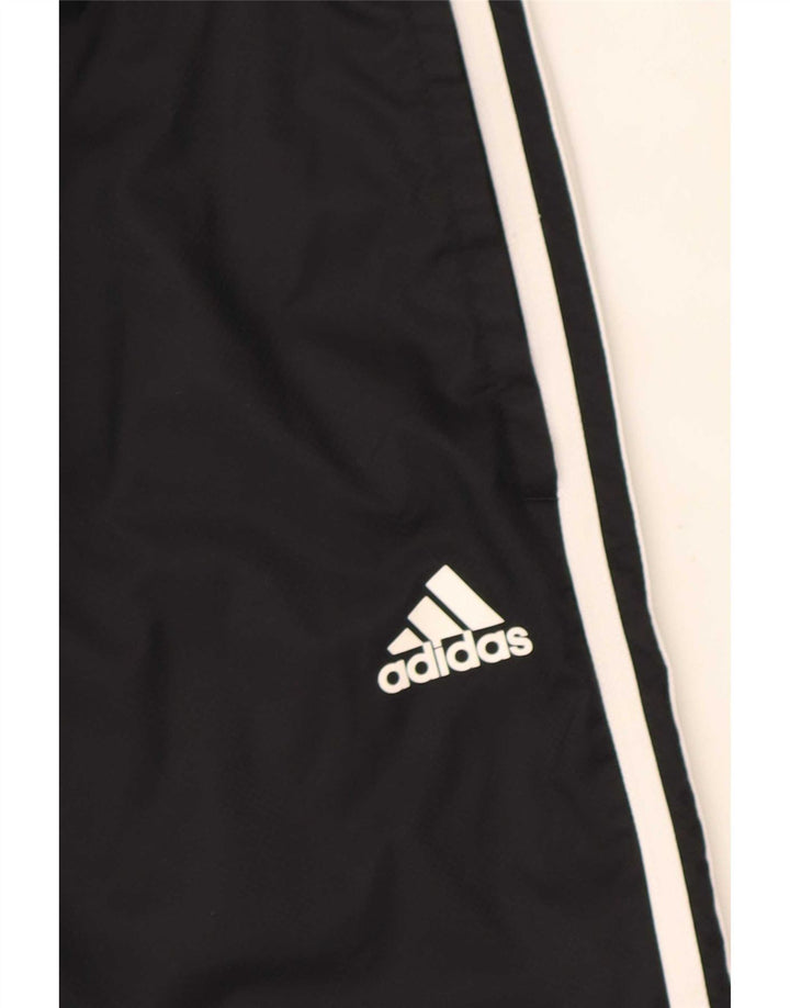 Pantaloni della tuta da donna Adidas UK 10 piccoli neri
