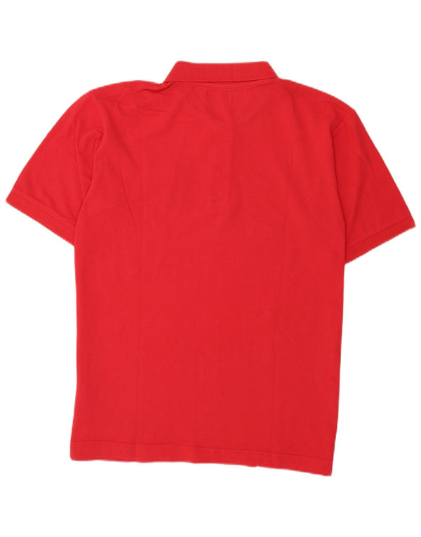 Polo Kappa Uomo Large Rossa In Cotone