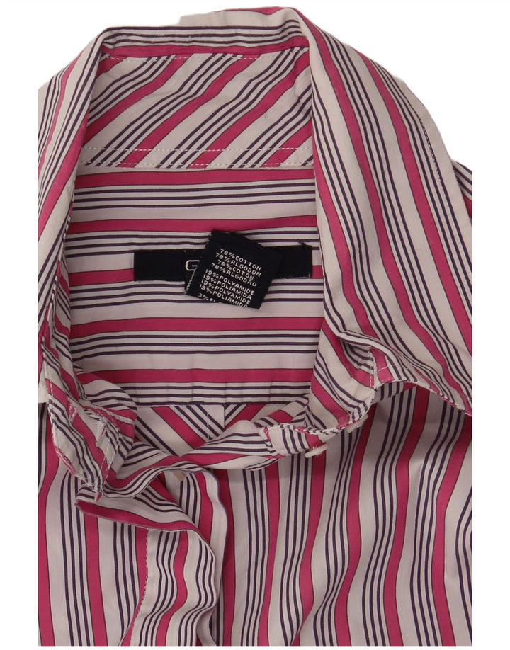 Camicia da donna GANT UK 12 Cotone a righe rosa medio