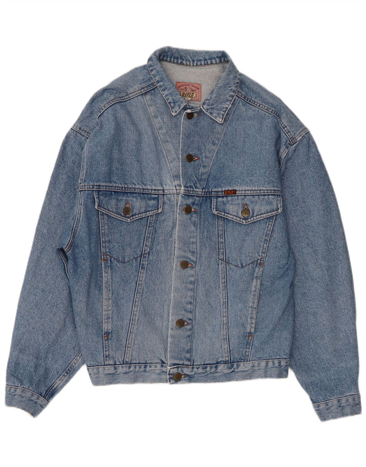 Giacca di jeans da uomo Rifle UK 38 Blu medio