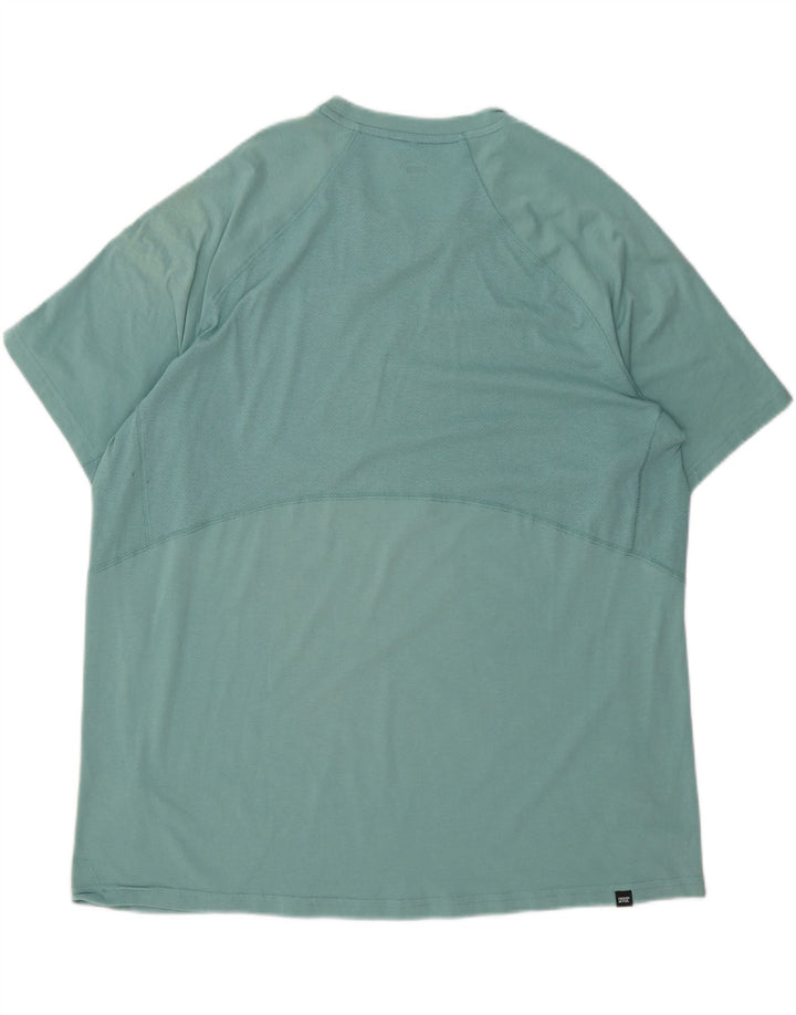 PUMA Mens T-Shirt Top 2XL Blue Vintage Puma and Second-Hand Puma from Messina Hembry 