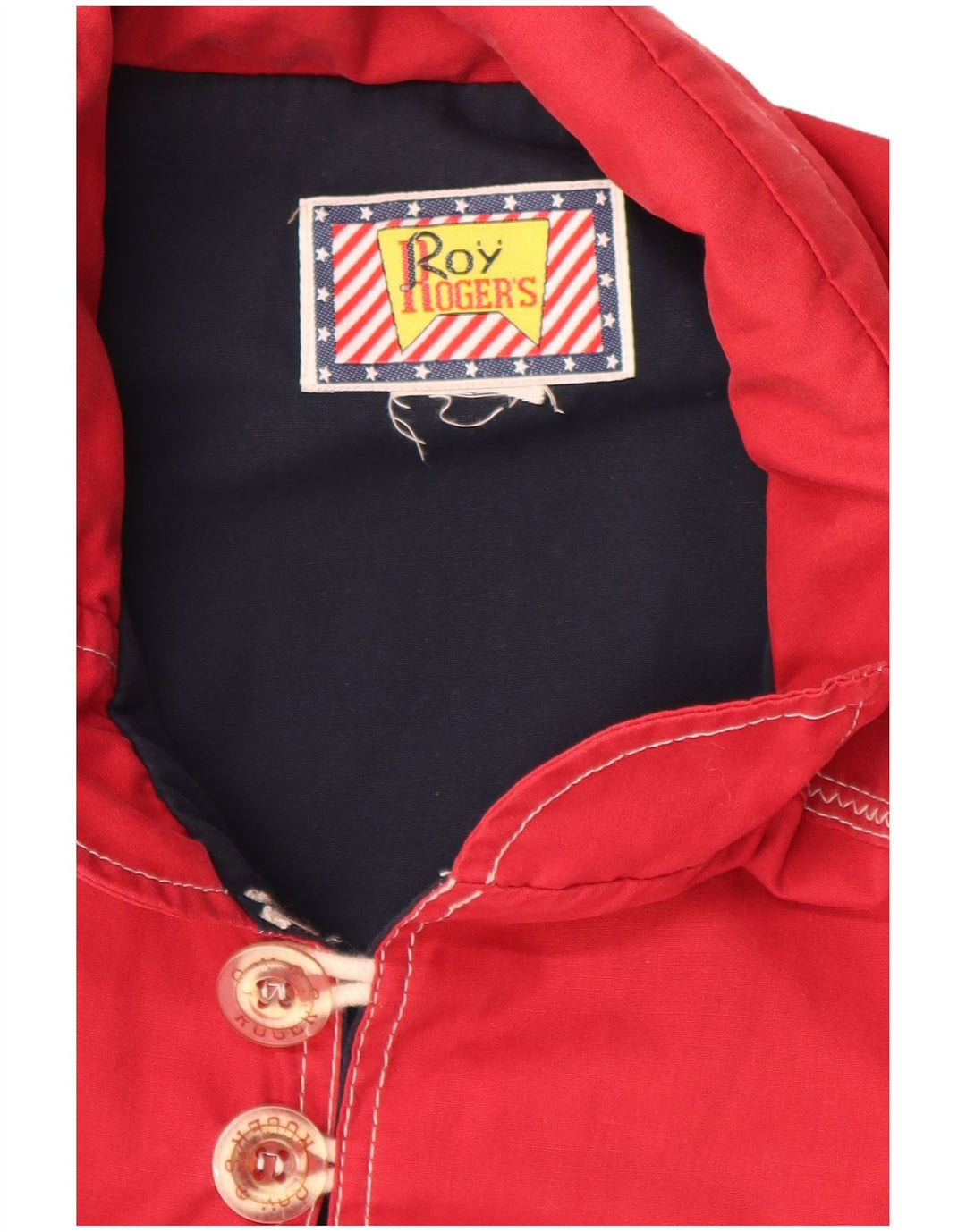Gilet con cappuccio da uomo Roy Rogers UK 38 medio rosso